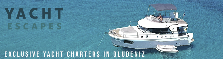 Exclusive yacht charters in Oludeniz